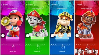 Paw Patrol World | Ryder 🆚 Marshall 🆚 Rubble 🆚 Zuma | Who Is Winner🏆🎉🏆🏆