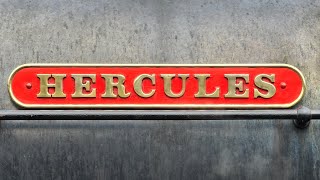 4277 Hercules GWR 2-8-0T visits North Norfolk Railway Sheringham Station 17/02/24