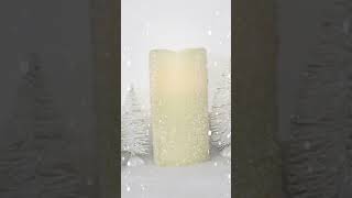 Instant Pillar Candle Upcycle for your Holiday #short #christmascrafts #candlehacks #christmasdecor