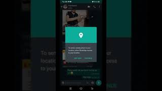 How to share our current location with Whatsapp