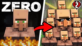 Farming UNLIMITED Villagers in Cave-Only Hardcore Minecraft! (#2)