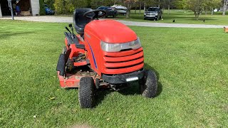 Spring mowing with the simplicity lawn mower (In Mexico)