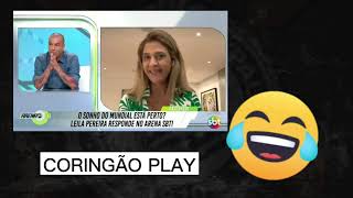 SHEIK FALANDO para a LEILA PEREIRA QUE O PALMEIRAS NÃO TEM MUNDIAL no ARENA SBT KKKKKKKKKK