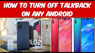 How To Turn Off TalkBack On Any android/Como desativar o TalkBack em qualquer Android! (2022)/TCL306