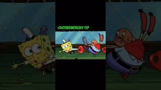 Mr. Krabs shoots SpongeBob- #spongebob #ytp #shorts