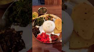 Have You Ever Tried Special Nepali Thali #youtubeshorts #creatingforindia #shortsfeed #shorts