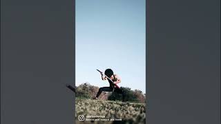 Black Martial Artist Ninja using Katana Sword like Samurai Jack #Shorts #SamuraiJack #MartialArts