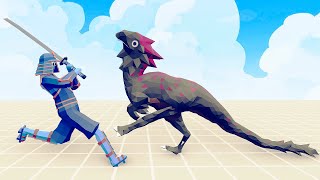 DINOSAUR vs EVERY UNIT - Totally Accurate Battle Simulator TABS