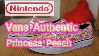 Nintendo x Vans Authentic "Princess Peach" | Unboxing & Review