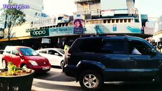 Driving to Nairobi downtown|the real street of Nairobi city.