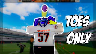 TOES ONLY CHALLENGE in Football Fusion!