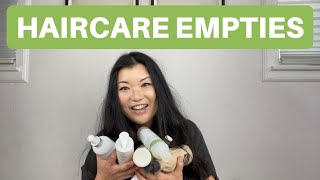 Natural Haircare Empties