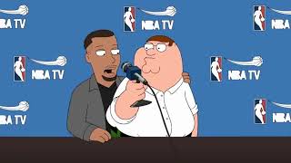 Family Guy - Can i sit on your lap during your next post-game press conference