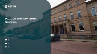 2/1, 10 Great Western Terrace, Glasgow, G12 0UP