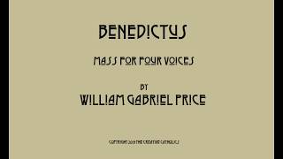 Benedictus | Bass | Mass for Four Voices by William Gabriel Price