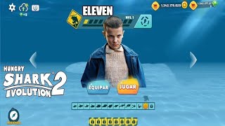 Hungry Shark Evolution exe NEW UNLOCKED ELEVEN Stranger Things IS DAMNED AND THIS HAPPENS! 1