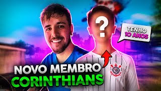 ELE É HACK? NOVO MEMBRO CORINTHIANS FREE FIRE? 10 ANOS DE IDADE