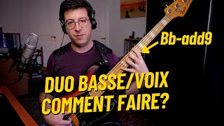 Comment jouer une chanson en duo basse et voix? Exemple avec Ces petits riens de Serge Gainsbourg