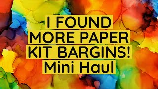 Another Bargin Craft Haul // I LOVE The Paper Boutique