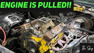 PULLING THE CAMA'RO'S 5.7 (1980 Camaro 2nd Gen)