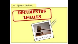 ¿Cómo puede tener documentos legales preparados para su uso?