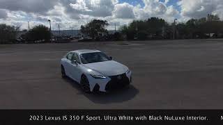 2023 Lexus IS 350 F-Sport    4K