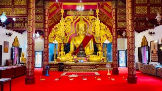 Buddhist Temple Walking Tour-Wat Klang Wiang Chiang Rai Thailand