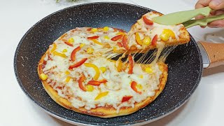 Pan pizza recipe No yeast No oven