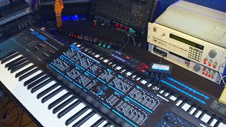 Korg DW-8000 real time sound design