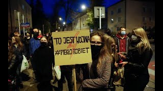 Rzeszów: Tłumy na proteście przeciw zaostrzeniu prawa aborcyjnego