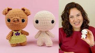 COMO FAZER BASE DE BONECA DE AMIGURUMI FÁCIL | ATELIÊ JÉSSICA BRANDÃO | #083