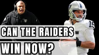 Can the Las Vegas Raiders WIN with their current QB situation?