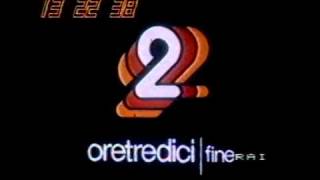 Sigla fine TG2 oretredici - Febbraio 1986