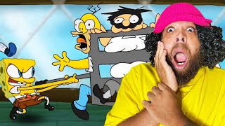 Bob Vs Spongebob - Puppet Beatbox Battles REACTION!