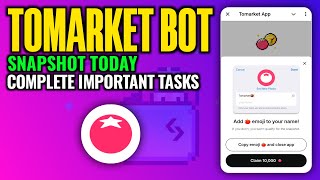 How To Qualify For Tomarket Airdrop Snapshot | Tomarket Snapshot Today | Tomarket Wallet Connect