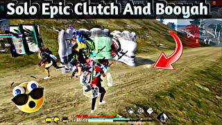 Epic Clutch + Booyah 🤯🔥 Girl Gameplay 😈 #shorts #ytshorts #freefire