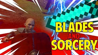 Becoming a SITH LORD in Blades and sorcery VR...