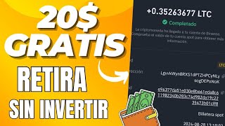 GANE 20$ GRATIS - RETIRA SIN INVERTIR 2024 / GANAR DINERO EN INTERNET FÁCIL Y RÁPIDO