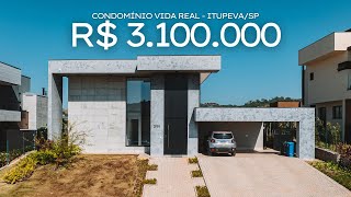 CASA EM CONDOMÍNIO PARA VENDA EM ITUPEVA - R$ 3.100.000