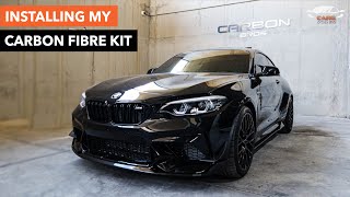 R50,000 WORTH CARBON FIBRE KIT | BMW M2 COMPETITION (Exhaust, Diffuser and More)