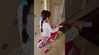 The joy of riding a bicycle with training wheels before turning 4. #reels #bicycling @kothfalu174