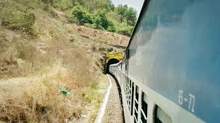 Konkan Railways Entering Bhoste Tunnel