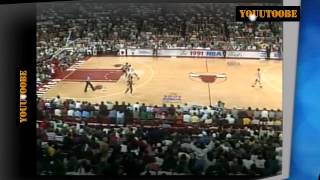 Michael Jordan Dunks Over Byron Scott