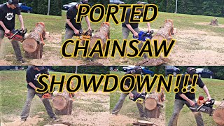 My Ported Chainsaw Showdown!!! My HopperStock 2024 Line Up!!!!