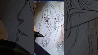 how i draw a sketch #sketch #drawing #fantasy