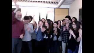 York University ESL 1000G Class Greeting 25th March 2014