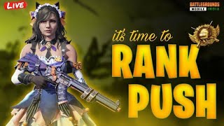 🔴Bgmi Live Rank Push With Randoms | LIVE GAMEPLAY WITH RACCOON | #bgmi #bgmilive #raccoonislive