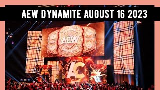 AEW Dynamite - Road to All In - updated Card - Kenny Omega - Will Ospreay - Review Takes Prediction