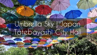 Japan Travel | Umbrella Sky | Tatebayashi City Hall