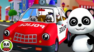 Wheels On The Police Car + More Nursery Rhymes for Children